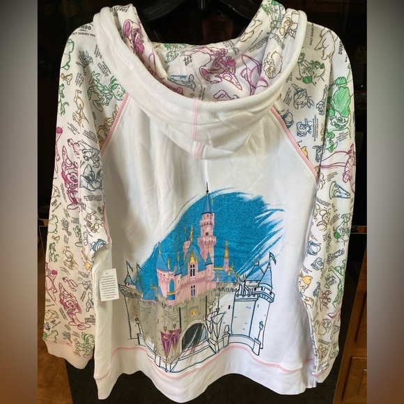 Ink & Paint Collection Full Zip Hoodie Sweatshirt - Disney Parks - Picture 11 of 14